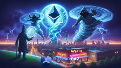 انتقال 1600 اتریوم توسط هکر WazirX به Tornado Cash